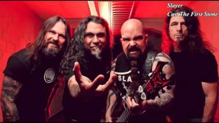 Slayer Cast The First Stone with lyrics [upl. by Chrysler]