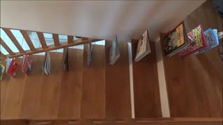 Dominoes stairs tricks [upl. by Keelby]