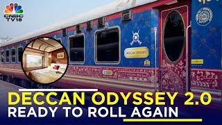 Iconic Luxury Train Deccan Odyssey Returns After 4Year Hiatus  N18V  CNBC TV18 [upl. by Auerbach543]