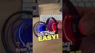 HE WON A FREE SPINNER FOR HIS BIRTHDAY 🎉 Subscribe  FREE Giveaway 🎉Dont miss out FreeGiveaway [upl. by Ahtiek]