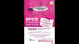 Farmacologia e Device  Scuola BPCO [upl. by Eyllek]