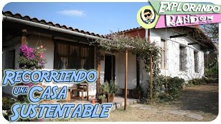 🏡 ASÍ ES UNA CASA SUSTENTABLE  Home Tour  PERMACULTURA  PUEBLO NUEVO  Explorando Ando  Eltino44 [upl. by Ihskaneem83]