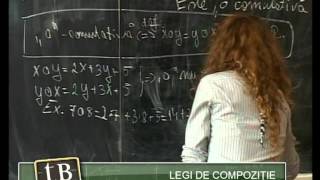 TeleBAC Matematica  Legi de compozitie by Nicolae Ruset [upl. by Enitsirhk]