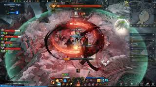 Lost Ark Abyssal Dungeon  Necromancers Origin Raid First clear  SIgmund reset 4 times  crazy c [upl. by Yblocaj]