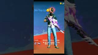 freefire gaming Evoskin no top up Mobtra [upl. by Wende842]