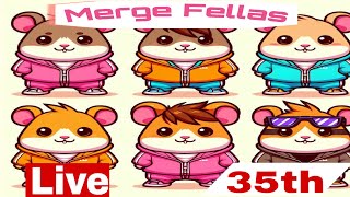 MERGE FELLAS LIVE GAME 🎯🎮 ThirtyFifth35 shorts live mergefellas [upl. by Formica]