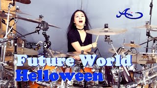 Helloween  Future World drum cover by Ami Kim 68 [upl. by Loraine]