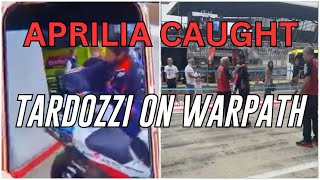 Aprilia Caught Scanning Ducati Tardozzi On Warpath  Motogp News 2024 [upl. by Goran]