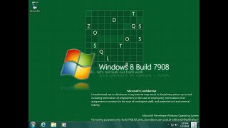 Taking a look at Windows 8 Build 7908 [upl. by Daughtry936]