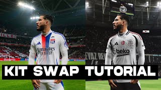 Rayan Cherki zu Besiktas   Photoshop Kit Swap Tutorial [upl. by Erodavlas]