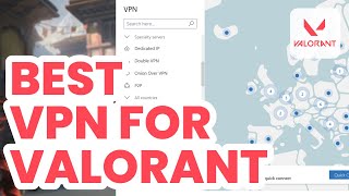 Best VPN for Valorant 2024  Best Gaming Experience [upl. by Ojillib]