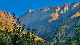 Afternoon Drive in Toubkal National Park High Atlas Morocco [upl. by Melburn]