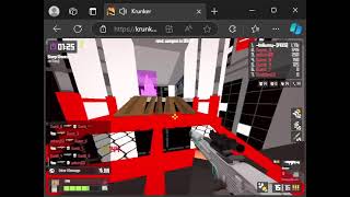 Krunker NUKE with my LOW end PC with lagging [upl. by Orual]