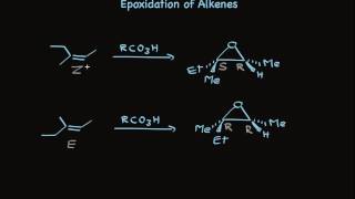 Epoxidation of Alkenes [upl. by Emsoc]