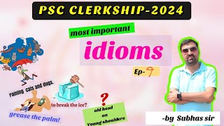 IDIOMS amp PHRASES EP 9 englishvocabulary pscwbcs sscchsl cgl sscgd psc synonyms antonyms [upl. by Epolenep179]