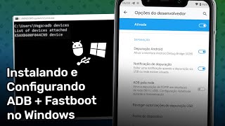 Instalando e Configurando ADB  Fastboot no Windows [upl. by Llerahc]