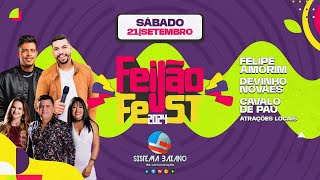 Feijão Fest 2024 com Felipe Amorim Devinho Novaes e Cavalo de Pau em Fátima Bahia  2  21092024 [upl. by Armillda]