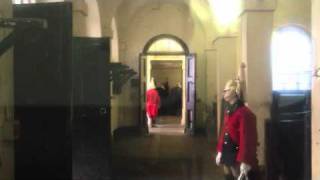 Londons Queens Life Guards behind the scenes at Horseguards things you dont see [upl. by Lovato]