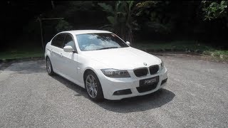 2010 BMW 320i M Sport StartUp and Full Vehicle Tour [upl. by Nilde]