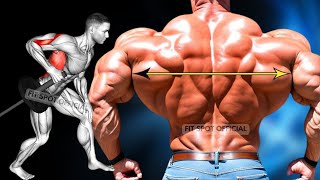 6 Best Exercises For a WIDER BACK [upl. by Hubing]