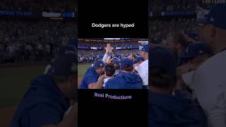 Dodgers walk off grand slam music baseball worldseries [upl. by Eidua33]