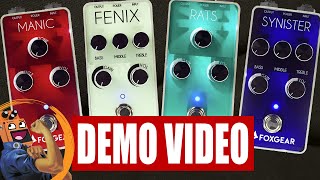 FOX GEAR FENIX  MANIC  SYNISTER and RATS DEMO [upl. by Vial]