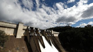 Sydney rain causes Warragamba Dam to spill [upl. by Abdul]