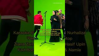 Wow Ziana Zain Jaclyn Victor Karaoke Berantai Lagu Siti Nurhaliza Percayalah MeleTop [upl. by Paik]