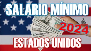 El salario mínimo en los Estados Unidos para 2024 🇺🇸 💵  alarconnelson [upl. by Hereld628]