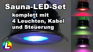 LED 4er EinbauKomplettset RGB [upl. by Stoneman]