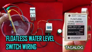 8 Pin Floatless Level Switch Wiring Tutorial  Water Pump Control  Local Electrician [upl. by Ladnyc203]