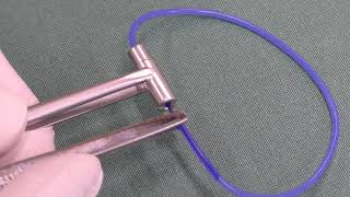 Comfort Drain Grasper with forceps demonstration [upl. by Bitthia234]