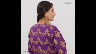 WK00995A Look Book by Salitex Oznur  Summer Lawn 2022 [upl. by Sanjay]