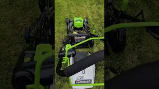 Things I DONT like about the Greenworks Pro 80V lawn mower Greenworks Pro 21 Inch 80V Self Propelle [upl. by Yelrebmik362]