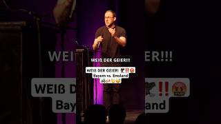 🤬🦅‼️ WEIß DER GEIER Pt 2 😅👏🍻 comedy bayern emsland live standup viral fun lustig witzig [upl. by Chaffinch763]