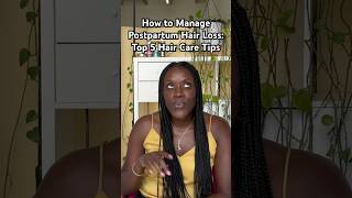 Dealing with Postpartum Hair Loss Try these 5 Hair Care Tips [upl. by Erastes679]