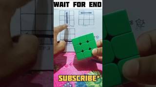 Rubik cube ka new easy tricks👍😨🥺 short viraltranding cube [upl. by Guyer657]