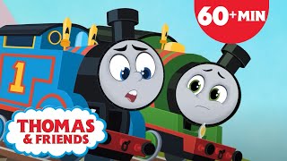 Learning from Friends  Thomas amp Friends All Engines Go  60 Minutes of Kids Cartoon [upl. by Eilsew]