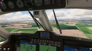 Pilot Cockpit POV ✈️ Air New Zealand Landing at Timaru Airport NZ in MSFS 2020 [upl. by Lanna570]