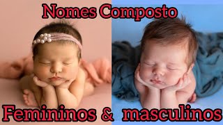 NOMES FEMININOS E MASCULINOS  NOMES COMPOSTO [upl. by Peggy]