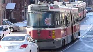 Toronto Transit Commission 4251 on route 501 Queen [upl. by Notirb]