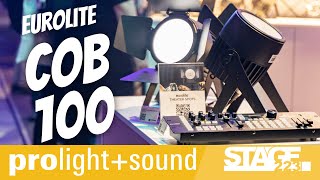 Eurolite Theatre COB 100  Theatre 200 Theaterscheinwerfer  Prolight  Sound 2022 [upl. by Sella]