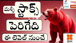 STOCKS TO BUY NOW  STOCK MARKET TELUGU VIDEOS  JUBILANT FOOD  Grainless India  Alpex SolarTarget [upl. by Ynobe901]