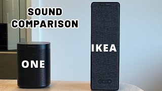 Sonos One vs Cheap IKEA Symfonisk 𝐖𝐡𝐢𝐜𝐡 𝐬𝐨𝐮𝐧𝐝𝐬 𝐛𝐞𝐭𝐭𝐞𝐫 [upl. by Kacie873]