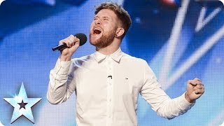 Micky Dumoulin sings Bring Him Home  Britains Got Talent 2014 [upl. by Aiseneg845]