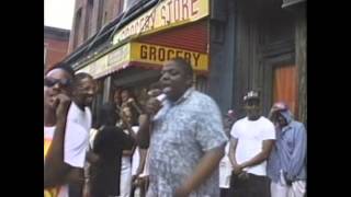 Biggie  1989  Freestyle Live From BedfordStuyvesant Block Party Brooklyn NY [upl. by Alderman]