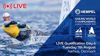 LIVE Sailing  Hempel Sailing World Championships  Qualification Day 6 [upl. by Raasch]