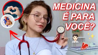 COMO SABER SE MEDICINA É PARA VOCÊ 🧑🏻‍⚕️🩺✨ [upl. by Sathrum]