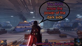 Why Does Everyone Keep Leaving Battlefront 2 Heroes Vs Villains Funny Games [upl. by Enyawal]