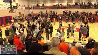 New Lexington High School vs Miami Trace High School Mens Varsity Basketball [upl. by Nwhas]